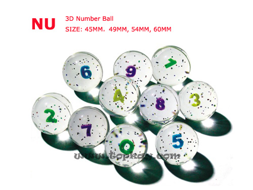 topkay：NU-3D Number Ball