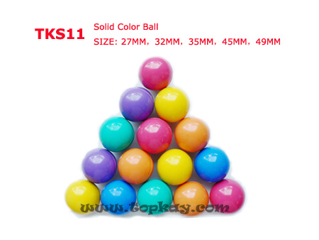 topkay：TKS11-Solid Color Bouncy Ball