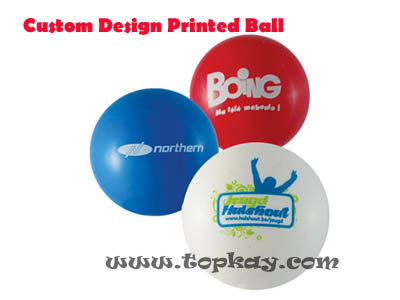 topkay：Custom Design Printed Ball