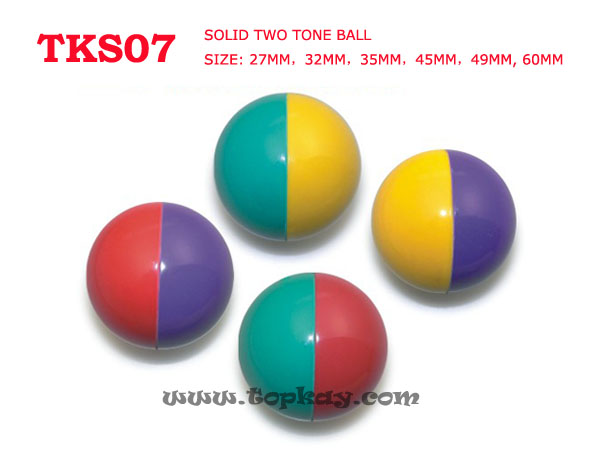 topkay：TKS07-Solid Tow tone Ball