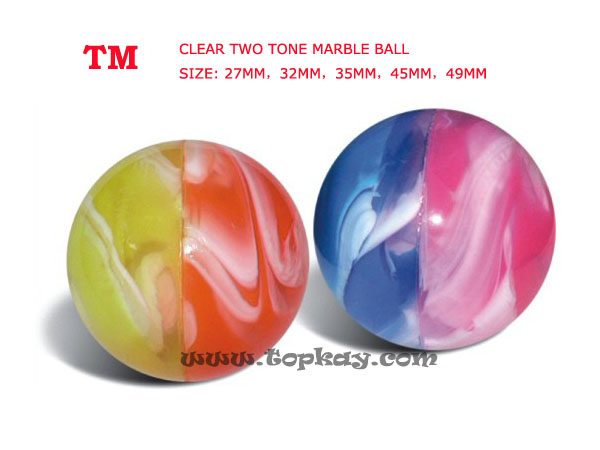 topkay：TM-Clear Two tone Ball