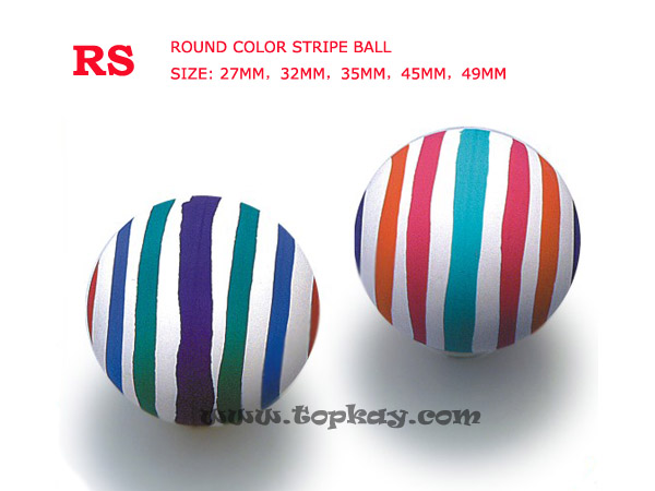 topkay：RS-Color Round Stripe Balls