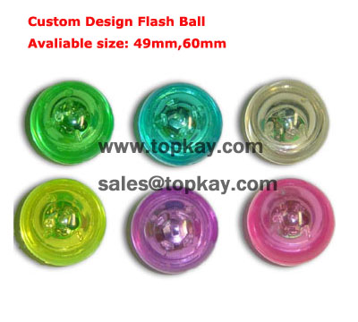 topkay：Custom Design Flash Ball